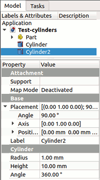 CAD parameters