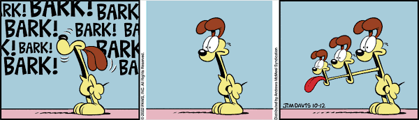 The 1500th Garfield Sans. Thanks for sticking with all the weirdness for the past 15 years! Comic