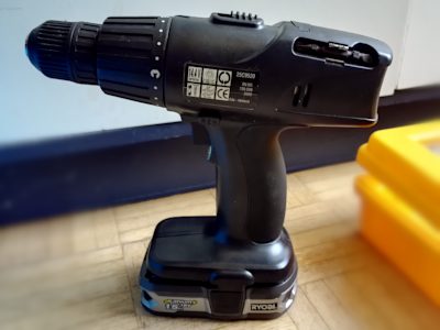 Kinzo with Ryobi battery