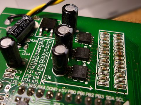 Op-amp and output section