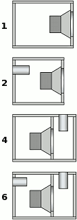 Speaker cabinet configurations