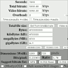 Bitrate calculator